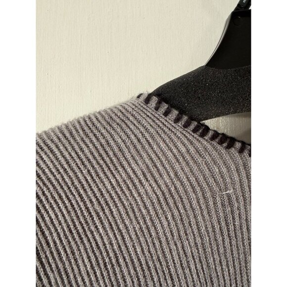 Apt 9 grey and black knit poncho - Picture 8 of 8